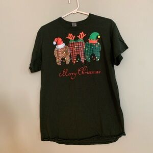 Gildan Green Christmas Short Sleeve Tee